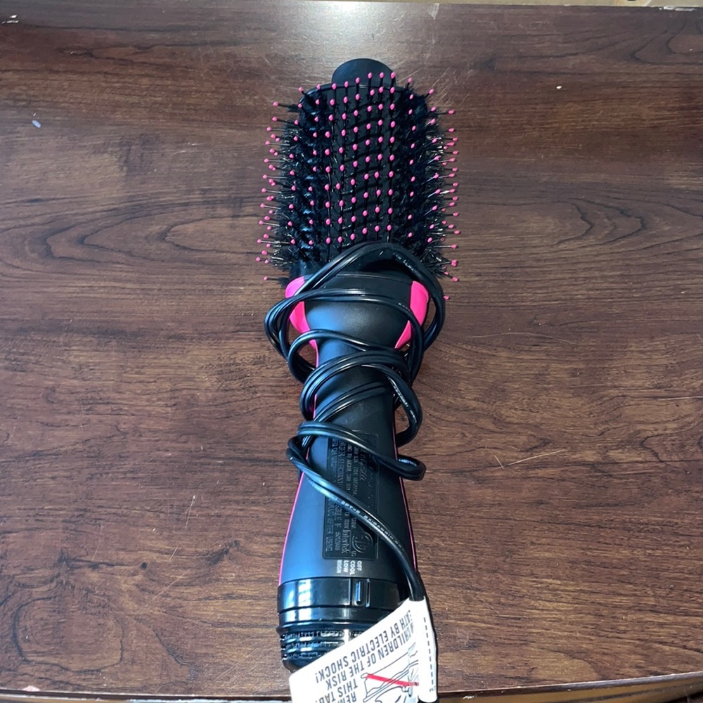 Gently used REVLON hair dryer brush